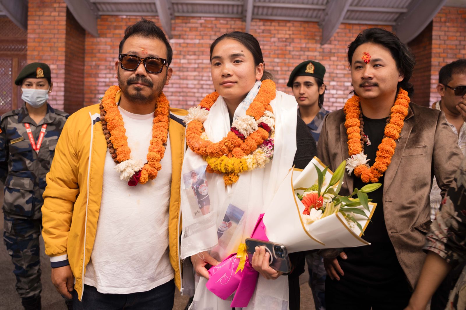 ANJILA Welcome at Airport2